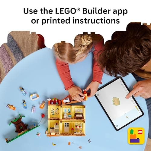 LEGO Bluey: Bluey’s Family House Building Toy - Pretend Play Toys & Figures Playset for Boys & Girls, Ages 4+ - with 5 Characters - Gift for Christmas - 11203 thumbnail 4