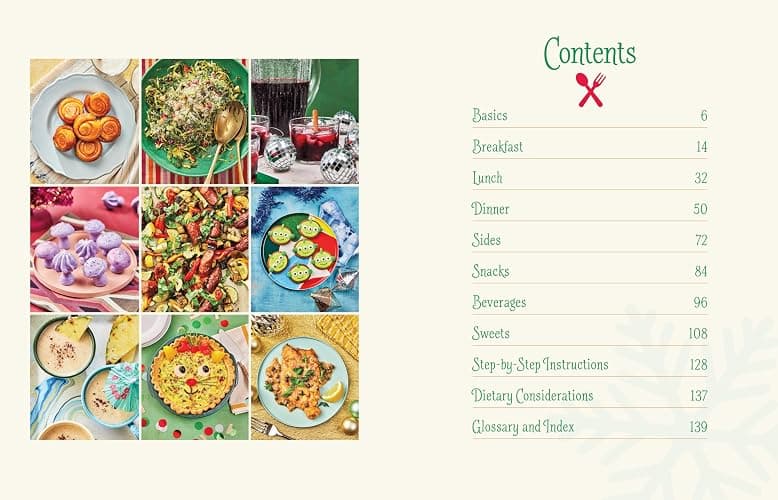 The Disney Christmas Cookbook: 50 Delicious Recipes! thumbnail 2
