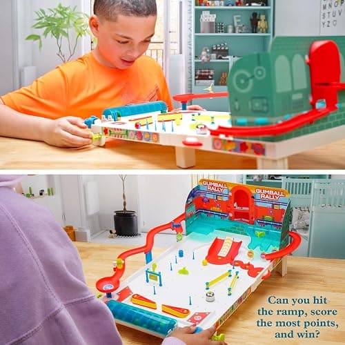 Thames & Kosmos Pinball Machine Maker STEM Experiment Kit Toy of the Year Finalist - Build a Reconfigurable Pinball Machine, Explore Physics, Force, Motion, Gravity, Simple Machines, Gumballs Included thumbnail 6