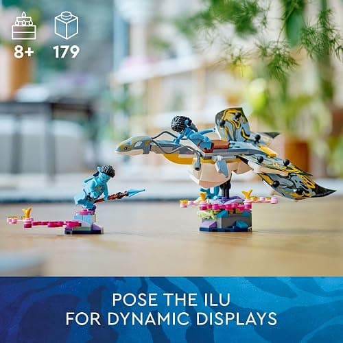 LEGO Avatar Ilu Discovery 75575, The Way of Water Movie Building Toy Ocean Set, Animal-Like Underwater Creature Figure, Collectible Display Idea for Kids and Movie Fans thumbnail 3