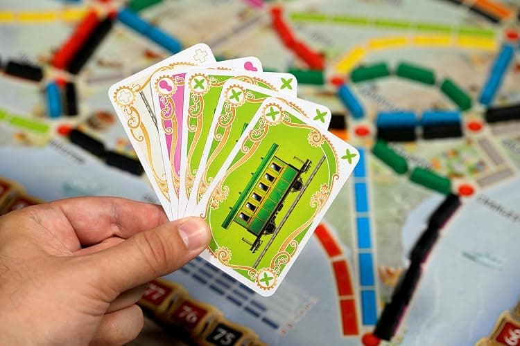 Asmodee Ticket to Ride Board Game (2025 Refresh) - A Cross-Country Train Adventure for Friends and Family, Strategy Game for Kids & Adults, Ages 8+, 2-5 Players, 30-60 Minute Playtime thumbnail 7