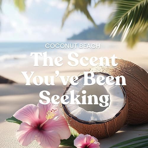 Yankee Candle Coconut Beach, Scented Candle, 14.5oz 3-Wick Candle Jar with up to 40 Hours Burn Time, Giftable thumbnail 2