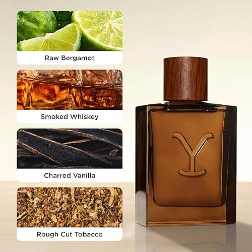 Tru Fragrance Beauty Yellowstone Ride Men's Cologne, 3.4 fl oz (100 ml) - Vibrant, Smokey, Rugged thumbnail 4