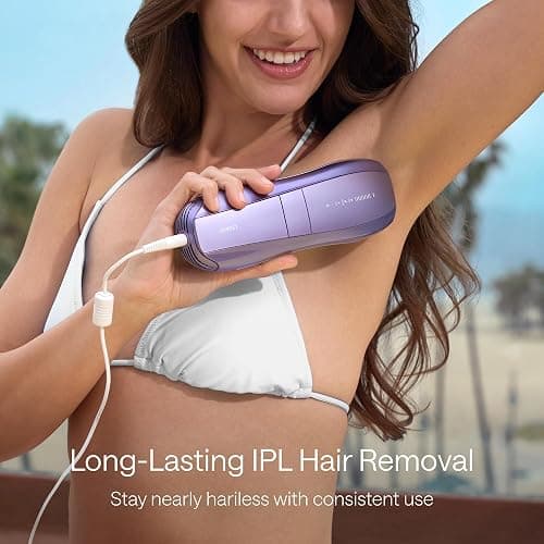 Ulike Laser Hair Removal Device Air 10 Ipl Gift for Women and Men, Ice Cool and Permanent Hair Reduction for Nearly Painless, Dual Lights, Skin Sensor & USHR Mode Hair Removal in 10mins from Home thumbnail 8