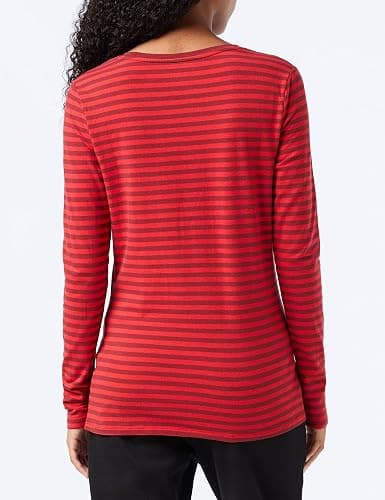 Amazon Essentials Women's Regular-Fit Long-Sleeve Crewneck T-Shirt (Available in Plus Size) thumbnail 5