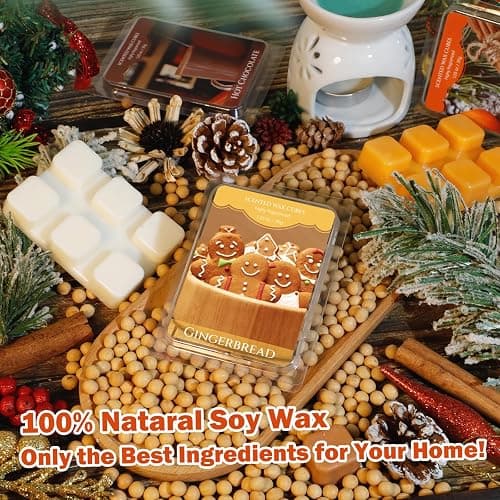 SCENTORINI Wax Melts, Christmas Wax Cubes Strong Scent 12 Scents, Scented Wax Melts, Long Lasting Soy Wax Melts for Warmer, Home Christmas Decoration thumbnail 5