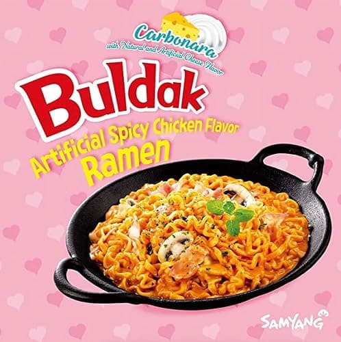 KF GOODIES Korean Ramen Variety Pack Gift Box (20 Count) – Spicy Buldak Noodle Assortment for Birthdays, College Care Packages, Office Snacks, and Gift Baskets thumbnail 2
