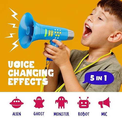 Mini Explorer Voice Changer for Kids for Kids - Voice Changing Device for Boys & Girls Ages 3-8+ Olds Birthday Gifts for 3, 4, 5, 7, 8 Year Old Boy - Toys Gift Ideas for Kid, Toddler thumbnail 3