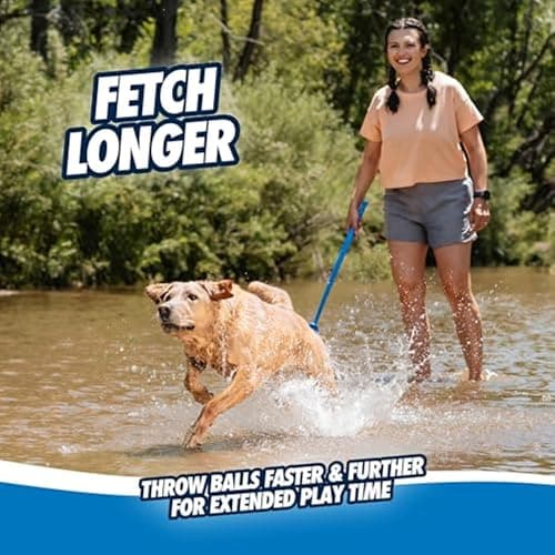 Chuckit! Dog Ball Launcher - Sport 12" with Medium (2.5"), Dog Fetch Ball Thrower, For Dogs 20-60 Pounds, Made in USA thumbnail 3