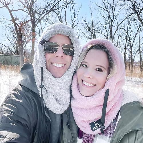 Shy Velvet Balaclava Wind-Resistant Winter Face Mask,Fleece Ski Mask for Men and Women,Warm Face Cover Hat Cap Scarf - Pink thumbnail 7