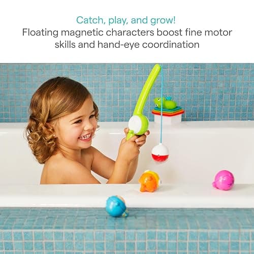 Munchkin® Fishin'™ Magnetic Baby and Toddler Bath Toy, 4pc Set thumbnail 2