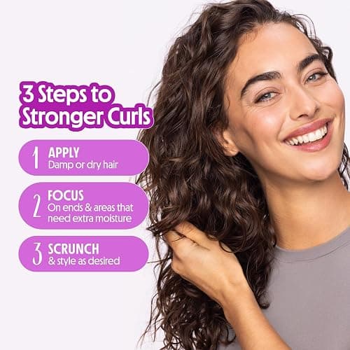 Not Your Mother's Curl Talk Strengthening Hair Oil for Curls, 2 Pack | 3.3 fl oz Each - Nourishing, Frizz-Control, & Strengthening Oil for Curls with UV Protection - Citrus Jasmine Scent thumbnail 6
