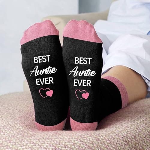 nuozodki Christmas Mothers Day Father's Day Birthday Gifts for Women & Men,Stocking Stuffers,Socks for Women,Mens Socks thumbnail 2