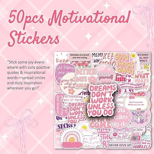 Gifts for Teenage Girls, Teen Girl Gifts Trendy Stuff, Birthday Gifts Preppy Valentines Day Gift for Teen Girls Coquette Cute Set for Girly Tween 12-14 Sweet 16-18 Daughter Sister Niece Friend Pink thumbnail 9