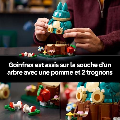 LEGO Pokémon Goinfrex - Set de Construction pour Adulte - Figurine Anime avec Membres & Tête Articulés - Maquette DIY - Décoration pour Chambre ou Salon - Idée de Cadeau Gaming Collector 72150 thumbnail 8