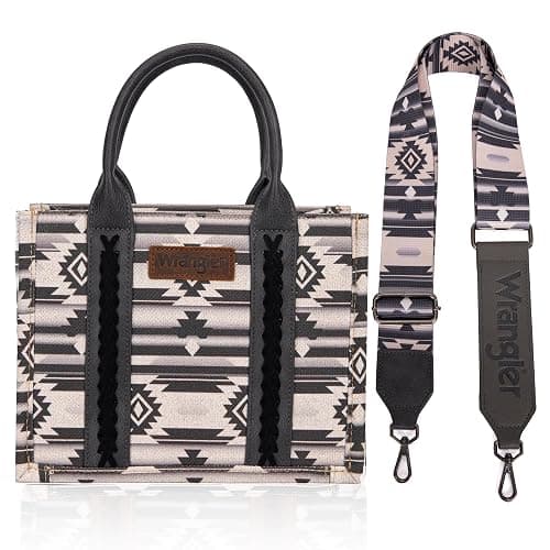 Wrangler Aztec Tote Bag for Women Boho Shoulder Purses and Handbags thumbnail 3
