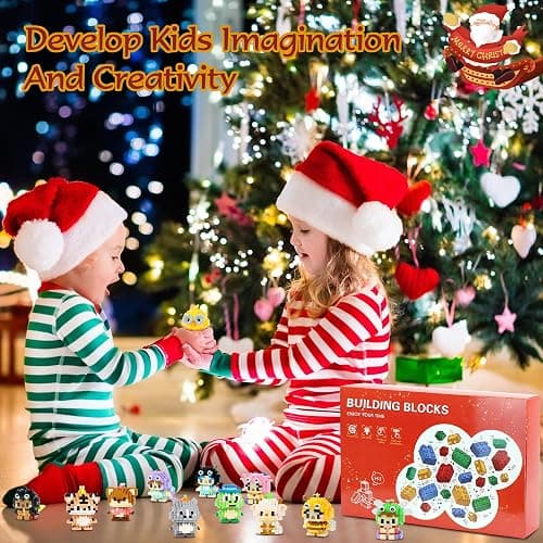 DBPBToU Advent Calendar 2025 Kids Mini Building Blocks, 24 Days Small Advent Calendars Toys Fillers Christmas Calendar Countdown for Kids 6+ (Animals and Insects) thumbnail 6