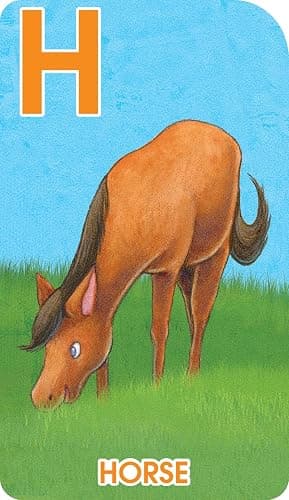 School Zone Go Fish Alphabet Game Cards: Preschool, Kindergarten, 1st Grade, ABC's, Matching, Uppercase and Lowercase Letters, Word-Picture Recognition, Animals, Ages 4+, Packaging May Vary thumbnail 8