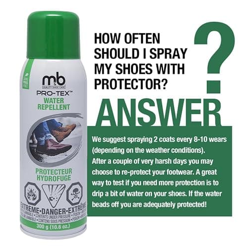 MONEYSWORTH & BEST | PRO-TEX WATER REPELLENT | FOR FOOTWEAR, APPAREL & ACCESSORIES | MADE IN CANADA thumbnail 4