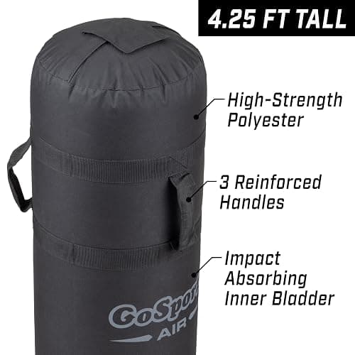 GoSports Inflatable Football Tackling Dummy - Blocking Pad Training Equipment for Football Practice - 4.25 ft Tall thumbnail 4
