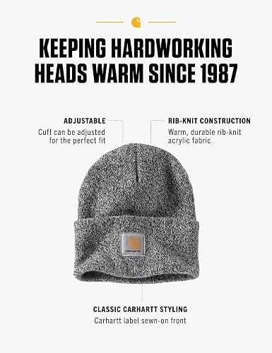 Carhartt Men's Knit Cuffed Beanie thumbnail 2