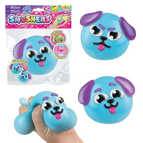 ORB Curiosities Assorted Smushers Slow Rising Squishy Faces - 1 Assorted Smushers Squishy Face - Cute Face Squishies with Soft, Smushy Marshmallow Squish - Fidget and Stress Balls for Kids and Adults thumbnail 4