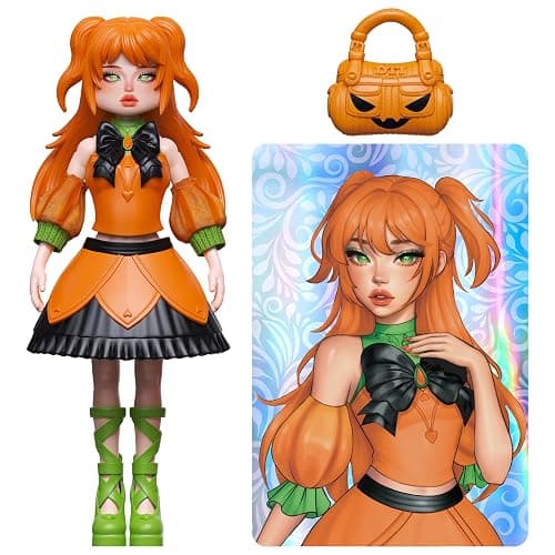 PhatMojo Dress to Impress — Mystery Models — Small Dolls 3-Pack — Halloween Edition — Series 2 — Includes DLC Code — Officially Licensed Collector Set thumbnail 2