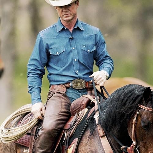 SANSTHS Western Cowboy Belts for Men Women, Mens Western Belt Bull Buckle Country Belt Cowboy Leather Belt for Jeans thumbnail 7