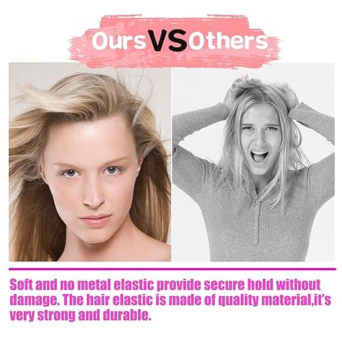 120 Pcs Neutral Colors Elastic Hair Tie, 4MM Ponytail Holders for Medium to Thick Hair No Damage Hair Accessories for Men, Women, Boys, and Girls for Long Braids thumbnail 4