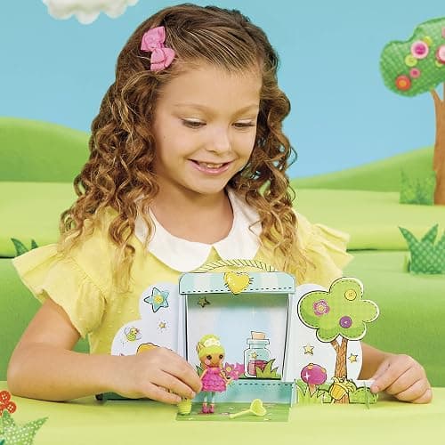 Lalaloopsy Mini Doll - Pix E. Flutters with Mini Pet Firefly, 3" Fairy Doll with Accessories, in Reusable House Package playset, for Ages 3-103,Multicolor,579052 thumbnail 5