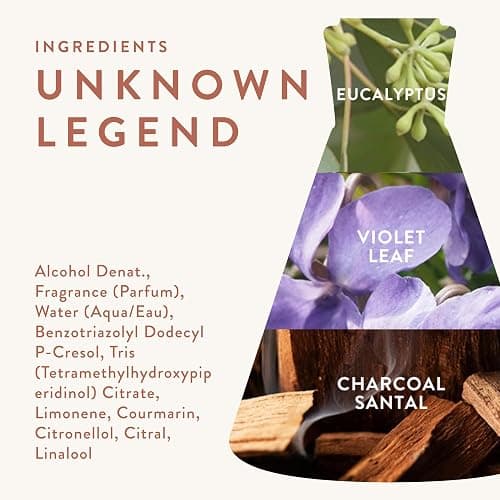 Good Chemistry Unknown Legend Eau de Parfum, 1.7 fl oz - Perfume | Eucalyptus, Violet Leaf & Charcoal Santal notes, long lasting, clean & vegan fragrance, warm scent for daily wear thumbnail 5