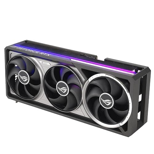 ASUS ROG Astral GeForce RTX™ 5090 OC Edition Gaming Graphics Card (PCIe® 5.0, 32GB GDDR7, HDMI®/DP 2.1, 3.8-Slot, 4-Fan Design, Axial-tech Fans, Patented Vapor Chamber, Phase-Change GPU Thermal pad) thumbnail 9