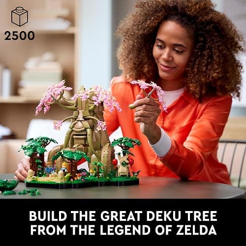 LEGO The Legend of Zelda Great Deku Tree 2in1 - Model Building Set for Adults, Ages 18+ - Collectible Zelda Kit for Home Decor, Office or Bedroom - Gift Idea for Fans of Video Game - 77092 thumbnail 3