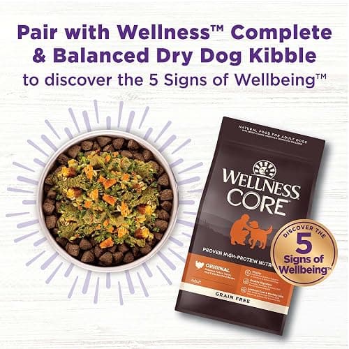 Wellness Bowl Boosters, Dog Food Topper for Small, Medium, & Large Breeds, Grain Free, Natural, Freeze Dried, Joint Health Chicken, 4 Ounce Bag (Pack of 1) thumbnail 6