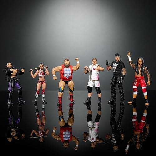 Mattel WWE Elite Action Figure & Accessories, Series #107 Finn Balor 6-inch Collectible with 25 Articulation Points & Swappable Hands thumbnail 5