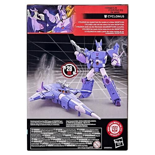 Transformers Studio Series Cyclonus, The The Movie Voyager Class 8-Inch Converting Action Figure, Robot Toys for 8+ thumbnail 6