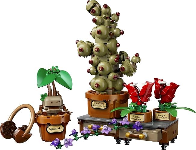 LEGO Harry Potter Hogwarts Herbology Plants - Interactive Toy incl. Artificial Potted Plants w/Flowers - Kids' Room Decor - Gift for 12+ Year Old Girls, Boys & Teenage Fans - 76474 thumbnail 8