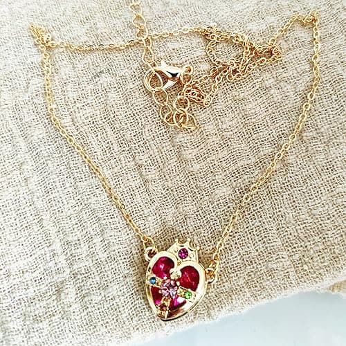 POYAMUSE Anime Guardian Star Pendant Necklace for Women Cosplay Jewelry thumbnail 5
