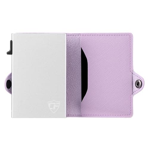 Conceal Plus Small RFID Wallet for Women, Slim Compact RFID Blocking Credit Card Holder Womens Wallet, Smart Pop Up Minimalist Card Case, Holds 4-6 Standard Cards Plus Cash & ID, Compact Travel Wallet thumbnail 9