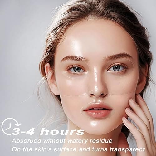 Bukamkom Collagen Face Mask (8pcs), Hydrogel Overnight Face Mask for Hydration & Soothing, Hydrogel Collagen Facial Mask, Face Masks Facial Masks Skincare thumbnail 3