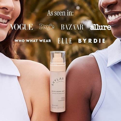 Skylar Vanilla Sky Hair & Body Mist | Hypoallergenic & Clean Fragrance | Vegan, Cruelty Free, and Safe For Sensitive Skin | 80 ML, 2.7 Fl Oz thumbnail 7