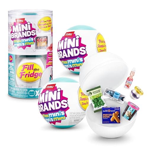 Mini Brands Fill The Fridge Series 2 PACK by ZURU, Collectible Miniature Toy - Image 1