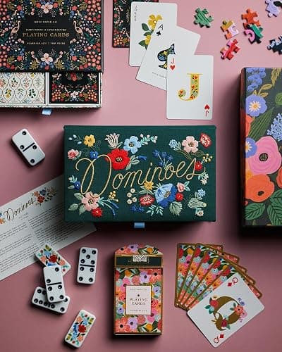 RIFLE PAPER CO. Garden Party Themed Playing Cards for Adults, Standard Deck of Cards for Card Games and Poker at Home or Party, Beautiful Printed Floral Design thumbnail 8