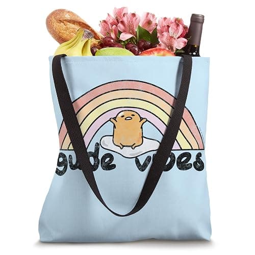 Gudetama Gude Vibes Tote Bag thumbnail 4
