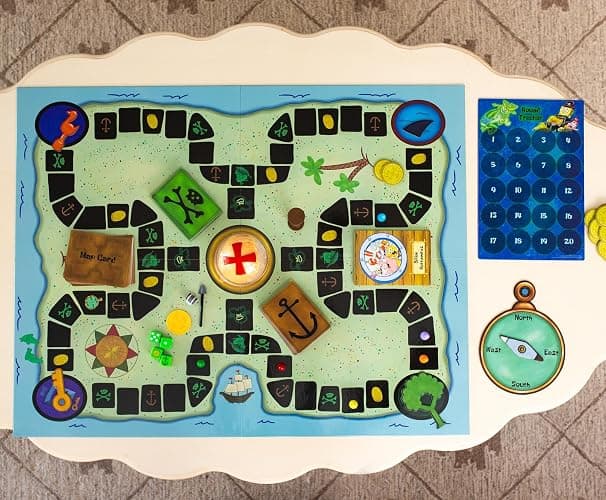 Nickelodeon Spongebob Squarepants Flying Dutchman's Treasure Hunt Board Game | Fun Family Entertainment for 2-6 Players thumbnail 5