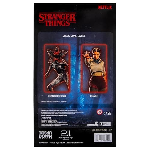 Stranger Things Dustin Henderson Upside Down Collector Figure - 6-Inch Highly Detailed Figure with Soft Good Clothing and Unique Accessories thumbnail 3
