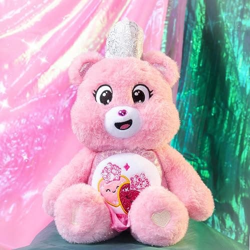 Care Bears - x Wicked 2-Pack - Love-a-Lot Bear as Glinda & Good Luck Bear as Elphaba thumbnail 8