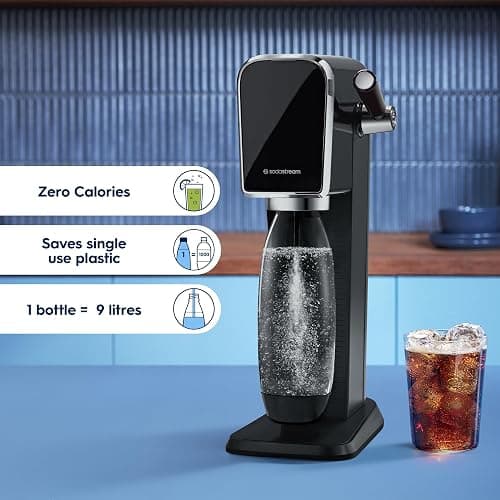 Sodastream Syrup Mixed Pack, Pepsi MAX, Cherry, Lime & 7UP Zero Fizzy Water Flavouring Syrup, Sugar Free Sparkling Drink Mix, Official Pepsi & 7UP Flavours, 4 x 440ml Multipack, Makes Up to 36L thumbnail 3