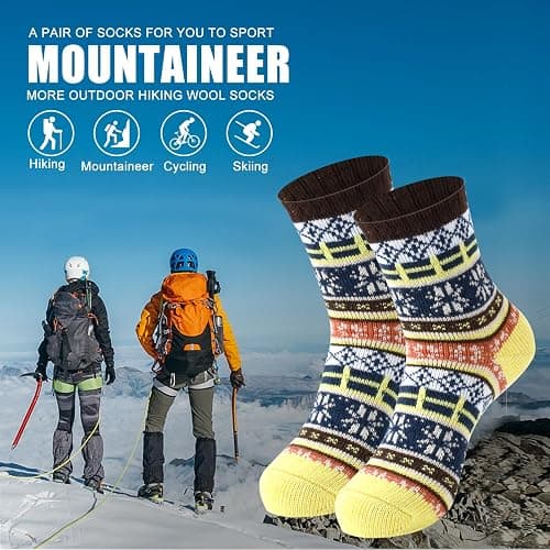 besky Warm Socks for Women Cozy Fuzzy Winter Socks thumbnail 4