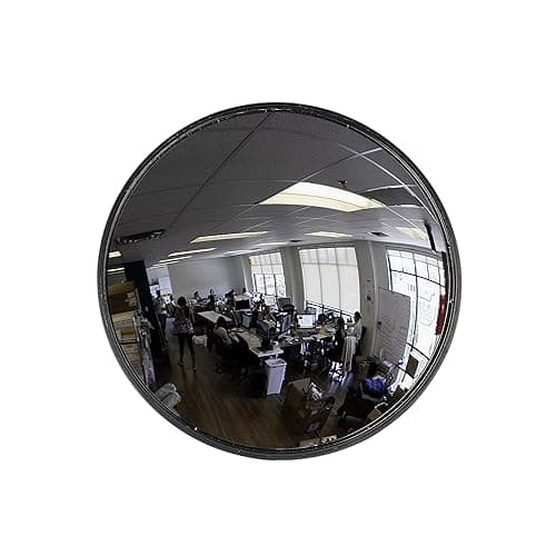 Vision Metalizers IC1800 18" Acrylic Convex Mirror, 18 Inch